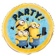 18" Minions 2 Round Foil Balloon