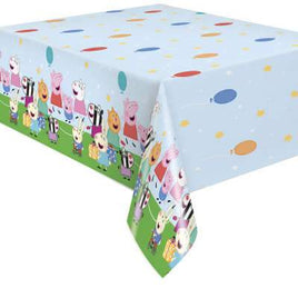 Peppa Pig Rectangular Plastic Table Cover 54" x 84"