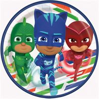 PJ Masks Round 7 Dessert Plates  8ct