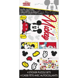 Disney Mickey Mouse Activity Cards with Stickers  4ct