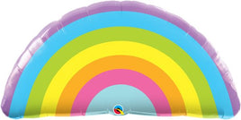 36" Radiant Rainbow Shaped Foil Balloon