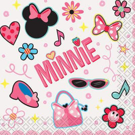 Disney Iconic Minnie Mouse Beverage Napkins 16ct