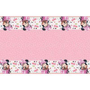 Disney Iconic Minnie Mouse Rectangular Plastic Table Cover 54"x84"