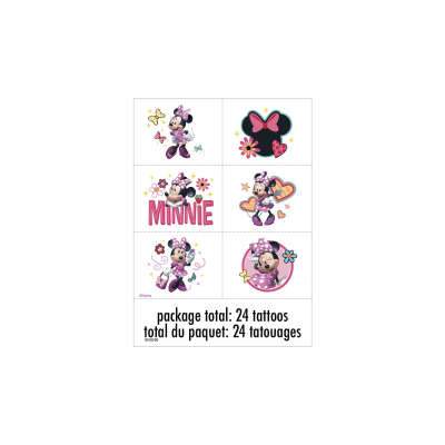 Disney Iconic Minnie Mouse Tattoos 24ct