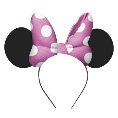 Disney Iconic Minnie Mouse Paper Ears 4ct