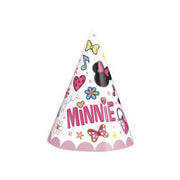 Disney Iconic Minnie Mouse Party Hats  8ct