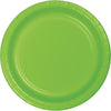 7 in. Fresh Lime Paper Dessert Plates 24 ct
