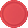 CORAL PAPER DESSERT PLATES 24 CT. 