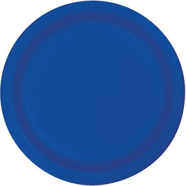 7 in. Cobalt Blue Dessert Paper Plates 24 ct.