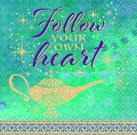 Disney Aladdin Beverage Napkins 16 ct.