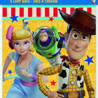Disney Toy Story 4 Loot Bags 8 ct.