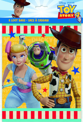 Disney Toy Story 4 Loot Bags 8 ct.