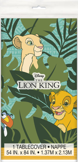 Disney Lion King Rectangular Plastic Table Cover  54"x84"