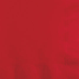 Classic Red Beverage Napkins 50 ct.
