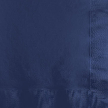 Navy Beverage Napkins 50 ct.