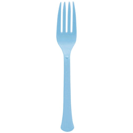 Pastel Blue  Heavy Weight Fork 20 ct.