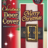 Santa Belt Christmas Door Cover