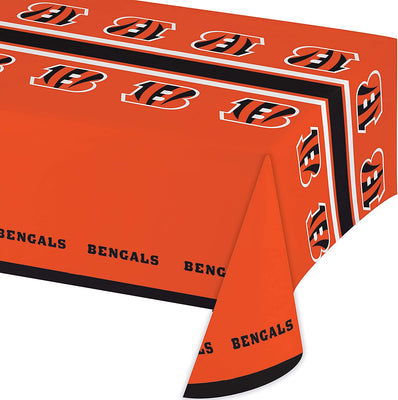 Cincinnati Bengals Plastic Tablecover 1 Ct.