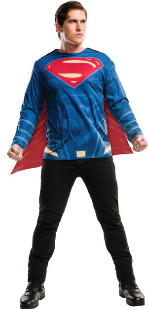 Adult Justice League Superman Costume Top