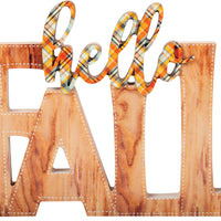 15" Fall Greetings Table Top Sign