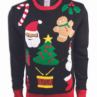 EVERYTHING CHRISTMAS SWEATER- SMALL