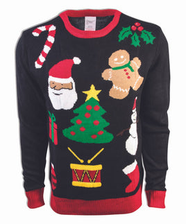 EVERYTHING CHRISTMAS SWEATER- MEDIUM