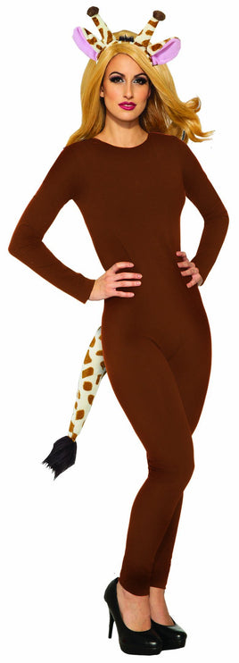 FEMALE FULL BODY UNITARD - WHITE - STANDARD SIZE