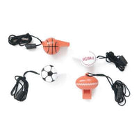 Sport Ball Whistle Favors  4ct