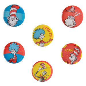 Dr. Seuss Metal Buttons 12 ct.