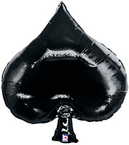 35" Casino Spade