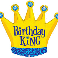 36" Birthday King