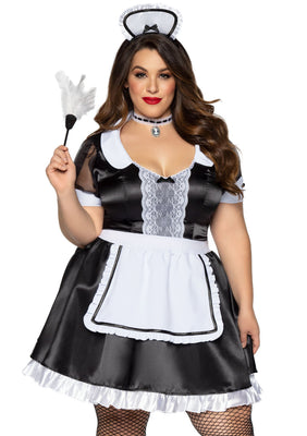 3pc. Classic French Maid- Plus Size