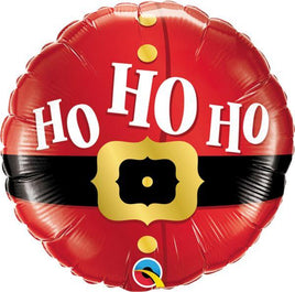 18" HO HO HO SANTAS BELT - FLT