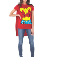 Adult Wonder Woman T-Shirt Costume