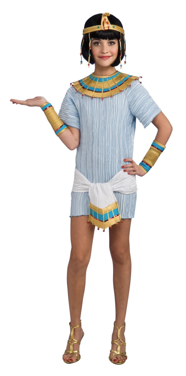 short sequin dress Cleopatra Teen Costume – Dress, Collar & Accessories| Party Stop