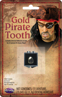 Gold Pirate Tooth