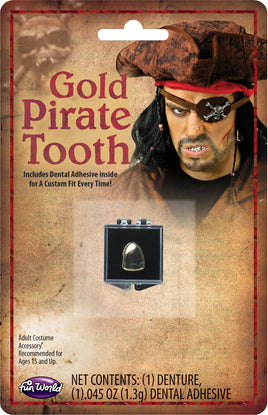 Gold Pirate Tooth