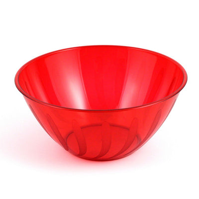 Swirl Large Bowl Red