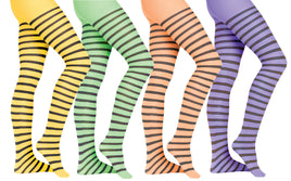 Adult Striped Panthose Asst