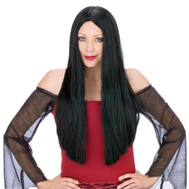25" Black Long Locks Wig