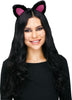 Cat Black Headband