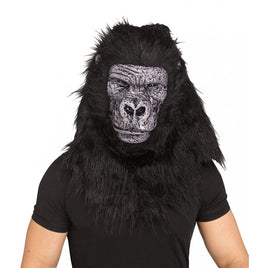 DELUXE GORILLA PLUSH MASK
