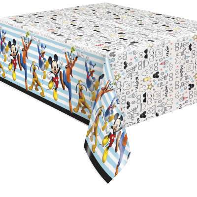 Disney Mickey Mouse Rectangular Plastic Table Cover  54