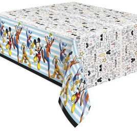 Disney Mickey Mouse Rectangular Plastic Table Cover  54"x84"