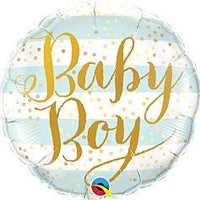 18" BABY BOY BLUE STRIPES