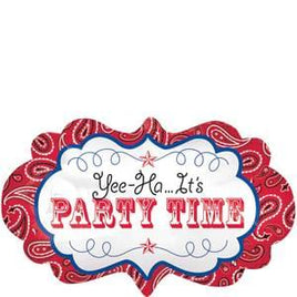 Bandana and Blue Jeans Jumbo Foil Balloon