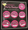 Bachelorette Party Badges