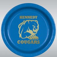 Custom School Spirit Plates 8 ct.