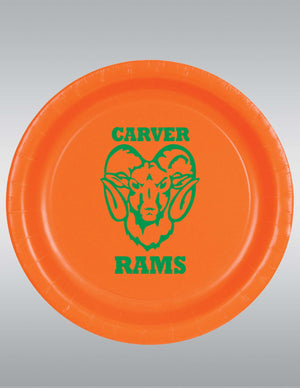 Custom School Spirit Plates 8 ct.