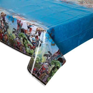 Avengers Rectangular Plastic Table Cover 54"x84"  1 ct. 